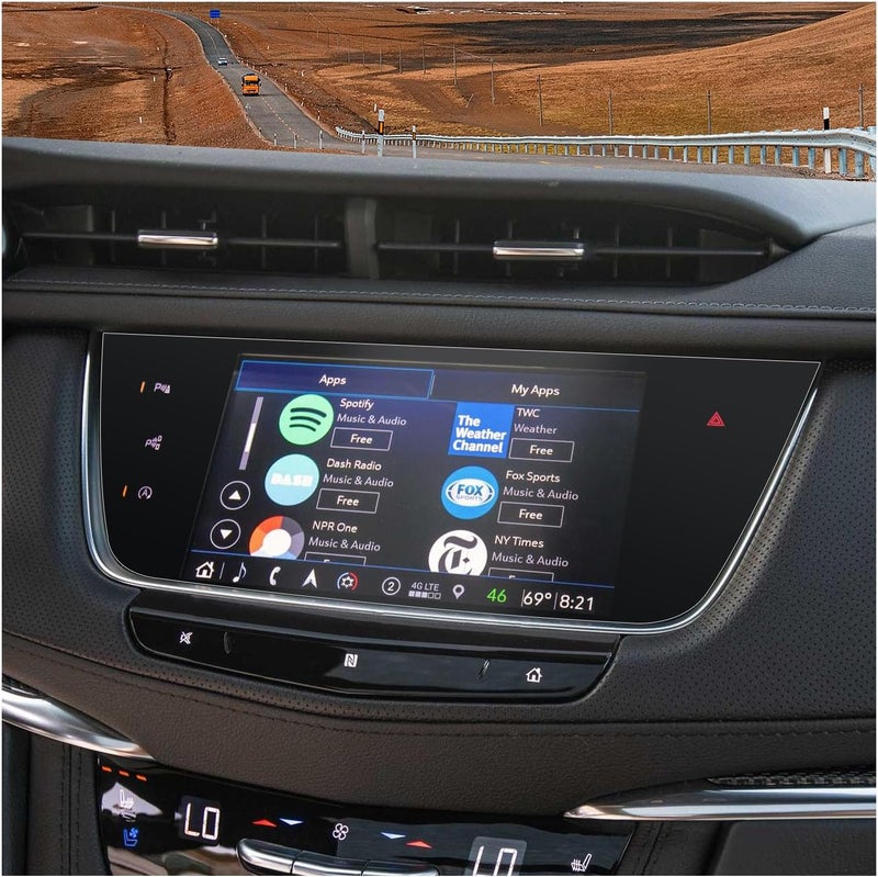BSTW حماية شاشة غير لامعة لسيارة كاديلاك XT5 2025 لسيارة كاديلاك XT5 2017-2025 / كاديلاك XT6 2020-2025 بحجم 8 إنش - Image 1